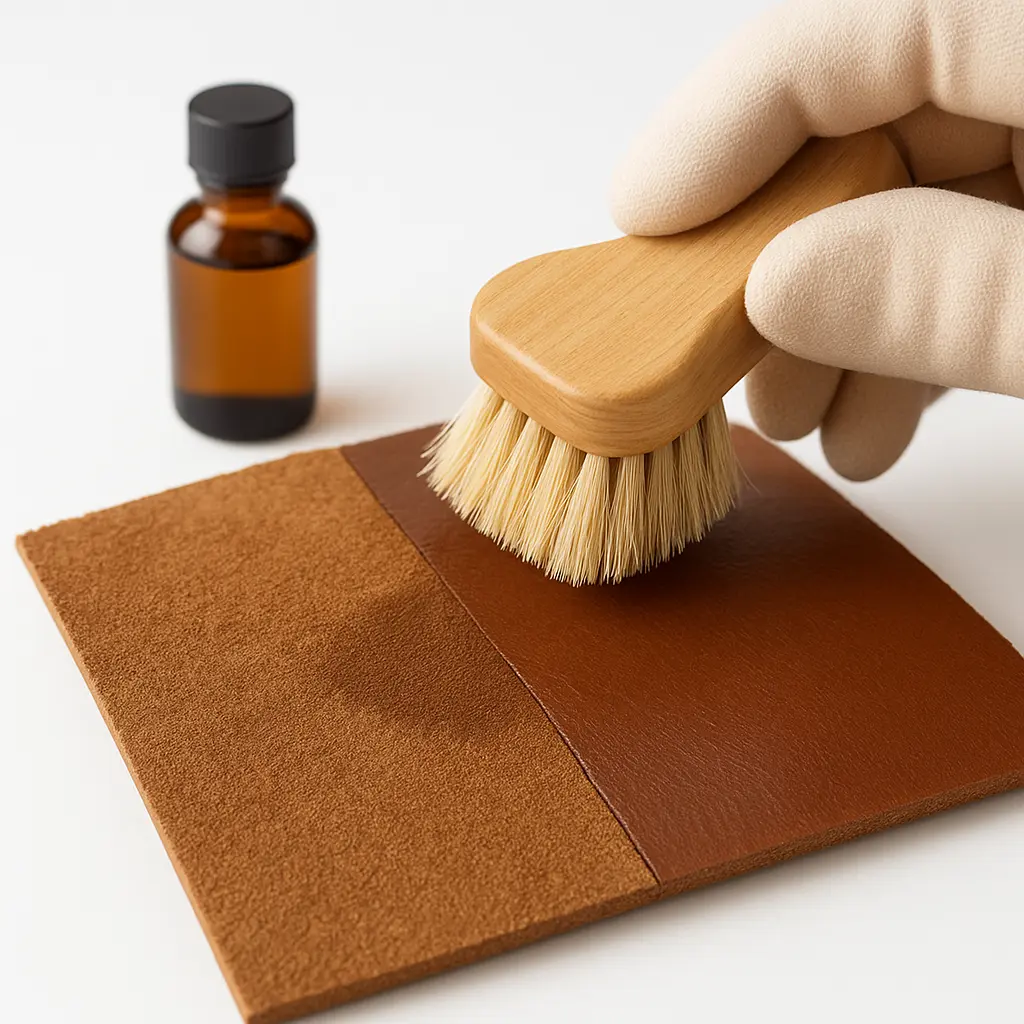 Ochranné ošetření semiše a kůže