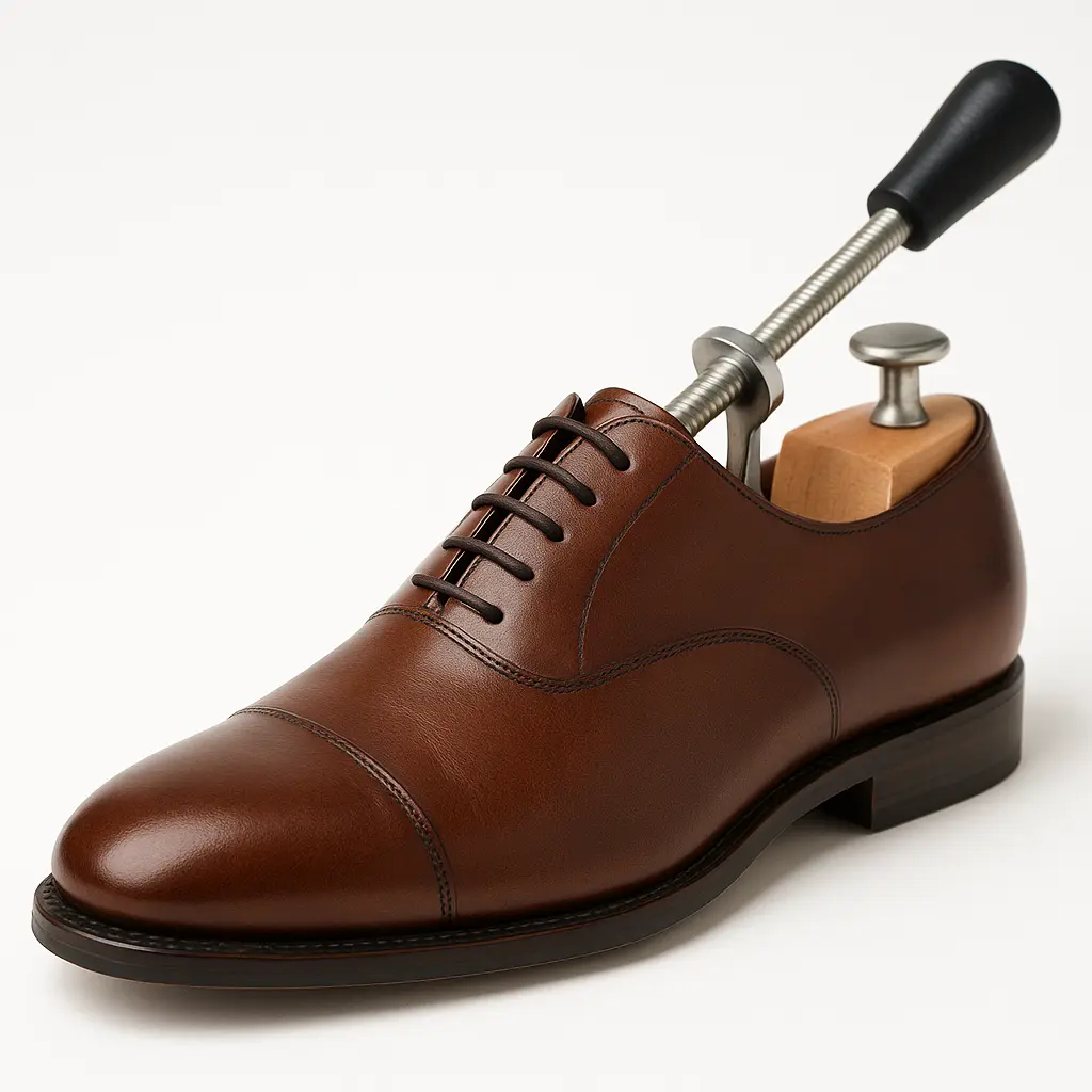 Roztažení kožené boty